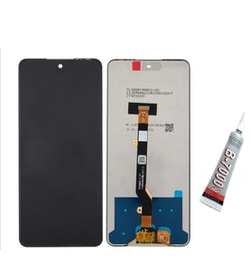 İnfinix Note 30 Ekran Dokunmatik Çıtalı (SİYAH) B7000 YAPIŞTIRICI