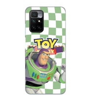 Redmi 10 2022 Uyumlu Toy Story Buzz Desenli Şeffaf Telefon Kılıfı