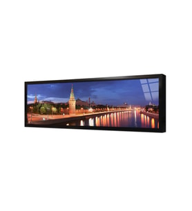 Panoramik Şehir Çerçeveli Cam Tablo