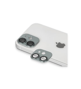 Durukar® iPhone 11 Pers Alüminyum Kamera Lens - Yeşil