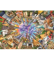 Anatolian Puzzle 3000 Parça 360 Derece Dünya Anıtları Puzzle