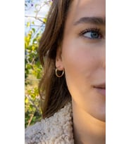 14 Ayar Halka Model Altın Küpe