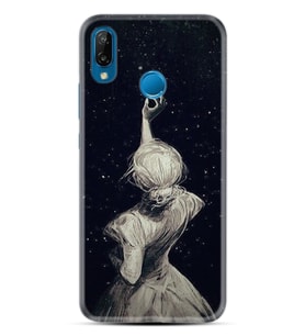 Huawei P20 Lite Mate 10 20 Lite Pro P40 Lite KılıfDesemli Silikon Star Woman 1332