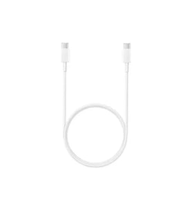 Samsung EP-DA705B şarj data kablo Samsung Type-c to Type-C EP-DA705BBEGWW uyumlu 60W Destekli Şarj Kablosu Beyaz