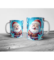 Pixxa Noel Baba Yılbaşı Christmas Kupa Bardak Model 4