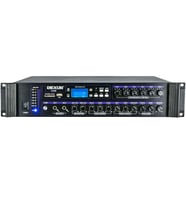 Dexun D-400 500 W Usb Sd Kart Bluetooth 4 16 Ohm 6 Bölgeli Amfi 3 Mikrofon 3 Aux Giriş Trafolu Mixer Anfi