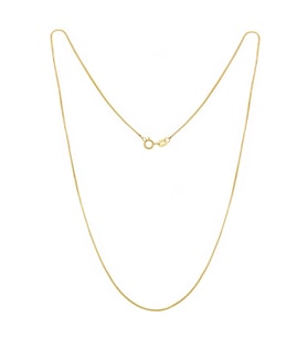 AgaKulche Altın Zincir Box (Gold)