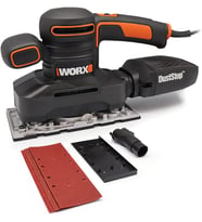 Worx Wx641 250Watt Profesyonel Titreşimli Zımpara (Çok Renkli)