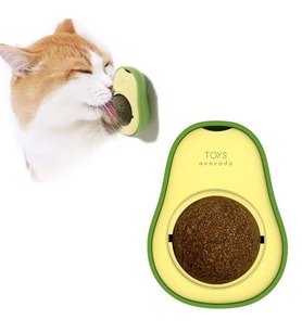 Avokado Model Yapışkanlı Kedi Oyuncağı Yenilebilir Kedi Nanesi Otu