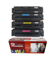 HP CF415X MUADİL TONER SET ÇİPLİ TONER YÜKSEK KAPASİTE 4 RENK W2030X