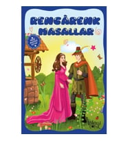 Çocuklar için Hayal ve Odak Geliştirici Rengarenk Masallar Gece Mavisi Kitap