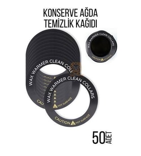 ModaCar Konserve Ağda Koruyucu Karton Temizlik Kağıdı 50 Adet