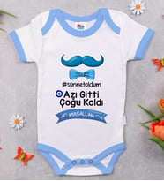 BK Kids Sünnet Tasarımlı Mavi Bebek Body Zıbın-7