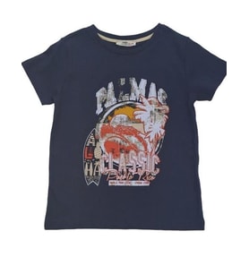 Erkek Çocuk pamuklu Yarım Kol Baskılı Tshirt