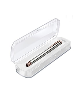 Scrikss Kristal Roller Kalem 64 Kutulu Bronz Krom Hediyelik kalem