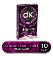 Okey Nirvana 10 Adet Prezervatif