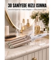 Wag Maşa Profesyonel Saç Şekillendirici İyon Özellikli Isı Kademeli Yeni Nesil