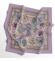 Soft Pamuk Eşarp - 05403-1018 (Mor)