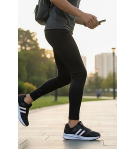 Enoch Erkek Spor Ayakkabı Şeritli Koşu ve Yürüyüş Sneaker Hafif Tabanlı Günlük Model