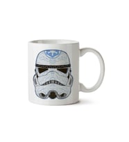 Skull Candy Stormtrooper Star Wars Kuru Kafa Kurukafa iki Tarafı Baskılı Kupa Bardak