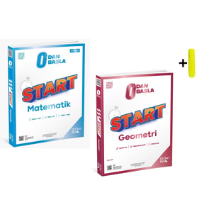 ÜçDörtBeş Yayınları START Matematik Ve Geometri 0'dan Başla