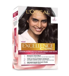 L'Oreal Paris Excellence Saç Boyası 2 Siyah