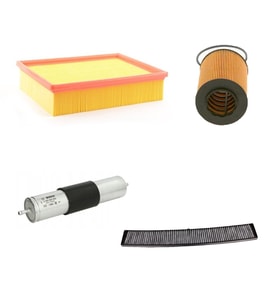 Bosch Filtre Bakım Seti BMW 3 SERİSİ E46 328 i Benzin 1998-2004 Hava + Yağ F + Yakıt F. + Polen Bosch