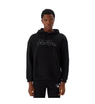 No Fear Erkek Sweatshirt Kapüşonlu Siyah Melanj M500271