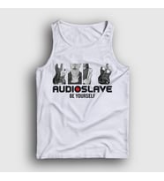 Presmono Unisex Beyaz Poster Rock Audioslave Atlet 544770tt