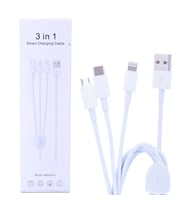 Ally Ma039-A Usb-Type-C Micro Usb &amp; Lightning 3in1 Usb Kablo-(5775) - HPSBYI6630-1327
