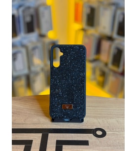 Samsung A24 Uyumlu Taş Desenli Silikon Yumuşak Kılıf (Siyah)