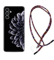 Samsung A23 A31 A32 A50 A51 A52 A53 A70 Kılıf Boyun Asklı Rasta Silikon Çiçekler 1639