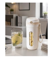 USB Şarjlı Mini Smoothie Blender 350 ML Taşınabilir Meyve Karıştırıcı