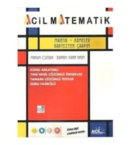 Acil Mantık Kümeler Kartezyen Çarpım Konu Anlatımlı Soru Fasikülü 2023