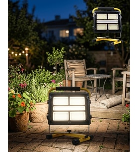 Solar Enerjili LED Kamp Feneri 4 Modlu Ayarlanabilir Açılı Güçlü Aydınlatma