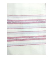 Mandaş Pamuklu El Dokuma Peştemal (80x200) - Krem Pembe