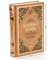HAFIZ BOY KURAN -I KERİM MEALİ ELMALILI HAMDİ YAZIR
