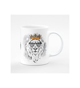 Limited Edition Lion Baskılı Kupa/bardak