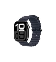 Apple Watch 42mm Uyumlu Kordon Ocean Silikon Yumuşak Esnek Metal Tokalı Zore KRD-75 Kayış