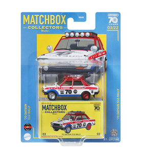 Matchbox Premium Arabalar 70 Datsun 510 Rally GBJ48 HLJ58