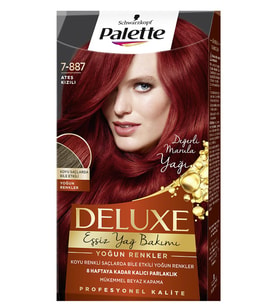 Palette Deluxe Saç Boyası 7-887 Ateş Kızılı