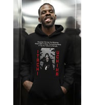 Uchiha Itachi Naruto Baskılı Unisex Oversize Anime Hoodie