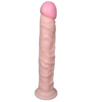 LilituShop 24 cm Realistik Testissiz Dildo Penis