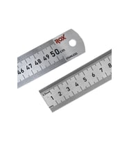 Çift Taraflı Çelik Cetvel 500 mm, Hassas Ölçüm Aracı