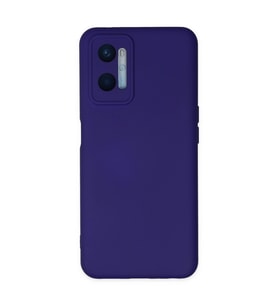 Oppo A96 Kılıf Nano İçi Kadife Silikon - Mor