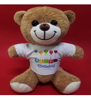 Happy Birthday Tişörtlü Ayıcık