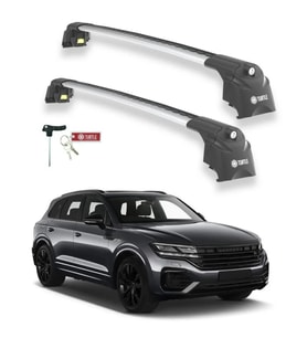 Turtle Volkswagen Touareg (Cr) 2019-2023 Ara Atkı Air2 Gri