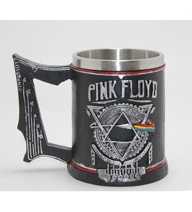 Pink Floyd Dark Side Of The Moon 3D Kabartmalı Çelik Kupa Bardak