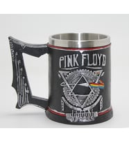 Pink Floyd Dark Side Of The Moon 3D Kabartmalı Çelik Kupa Bardak