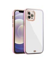 iPhone 11  Pro    arka    Kapak Kılıf   Pembe   kenarlı  rose